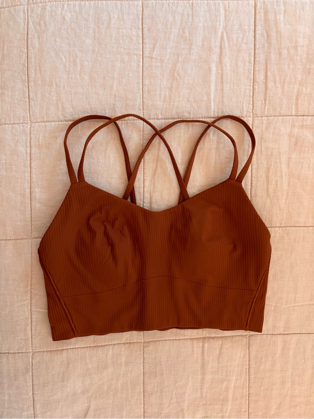 Lululemon Like A Cloud Ribbed Longline Bra - Picture 2 of 3